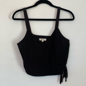 Madewell black top. Size XS. $20